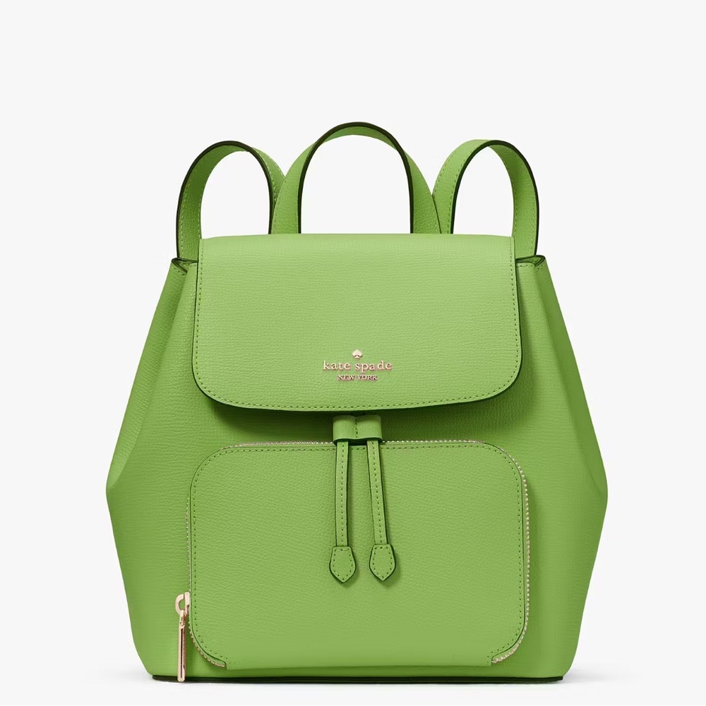 Kate Spade Kristi Medium Flap Backpack
Turtle Green
NWT - Picture 2 of 16